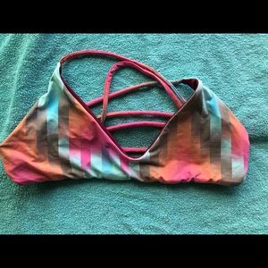 San Lorenzo cross back bikini top